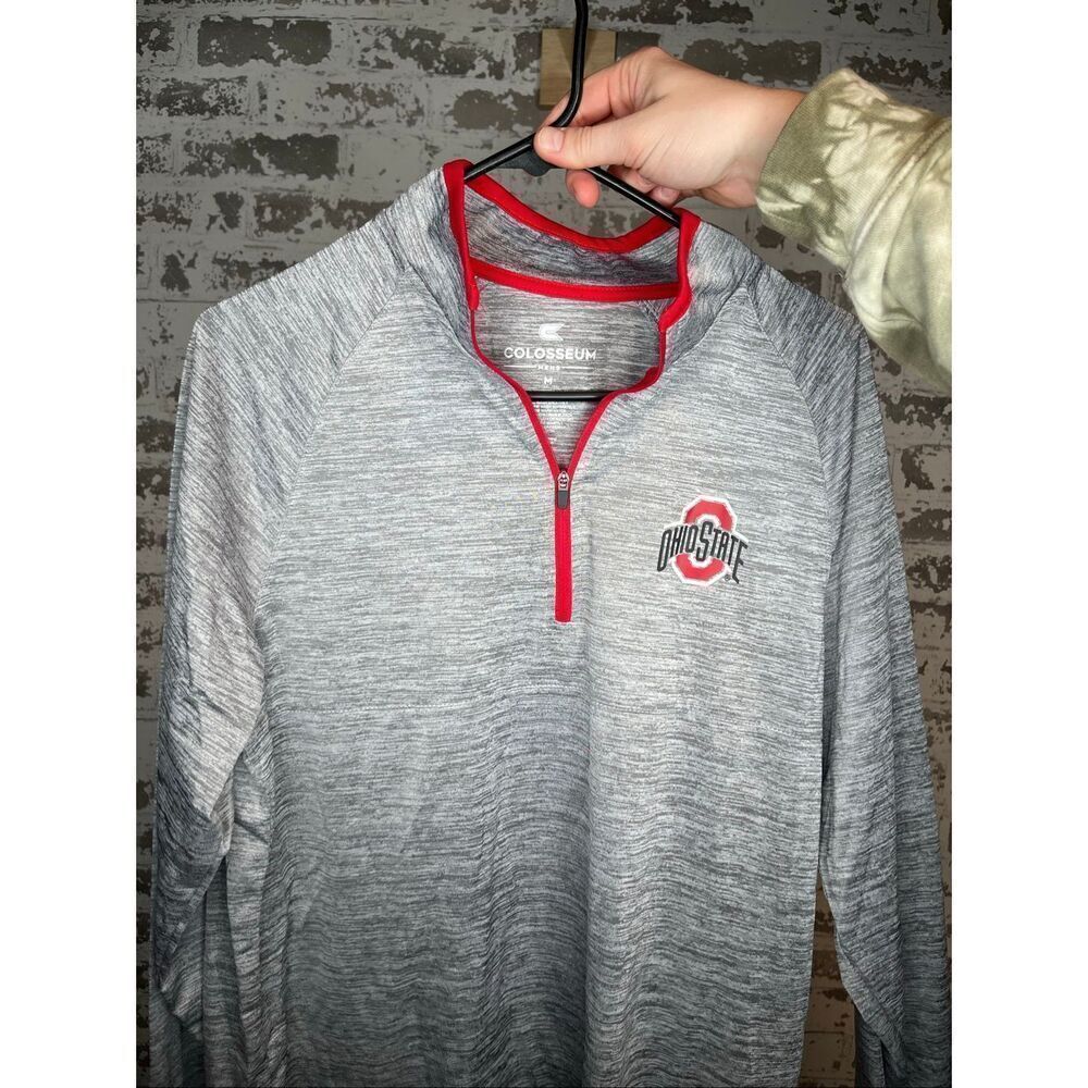 Colosseum | men quarter zip Ohio state buckeye